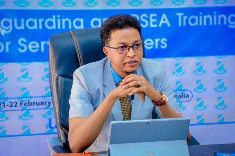 Agaasimaha Siyaasadda & Qorsheynta Ee Wasaaradda Haweenka, Arrimaha Qoyska & Hormarinta Xuquuqul Insaanka Ee Dowladda Konfur Galbeed Soomaaliya, Md. Cabdisalam Ibrahim